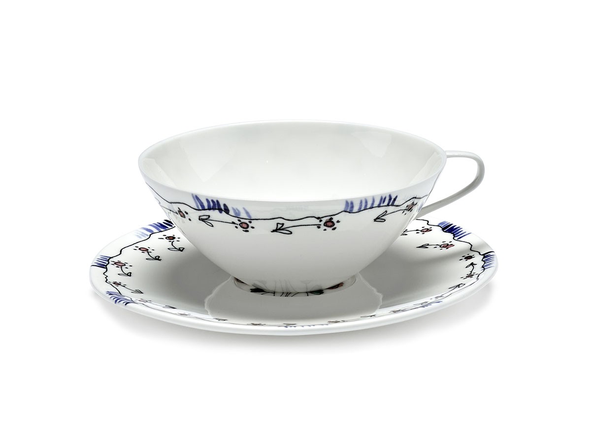 MIDNIGHT FLOWERS by MARNI
Tea Cup with Saucer Anemone Milk